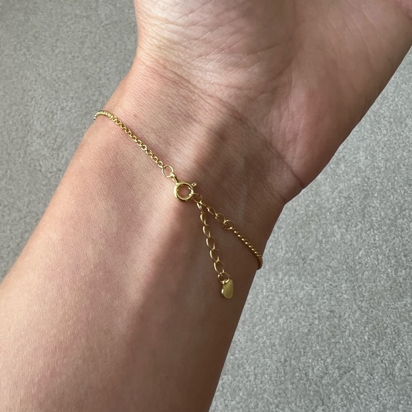 Evil Eye Dainty Charm Bracelet - Picture 5 of 9